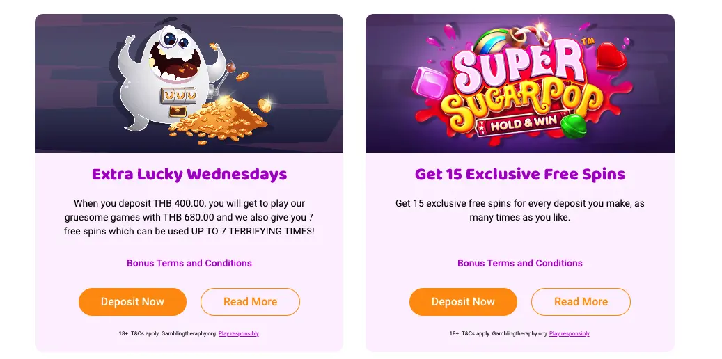 Two Latest Promos at Boo Casino