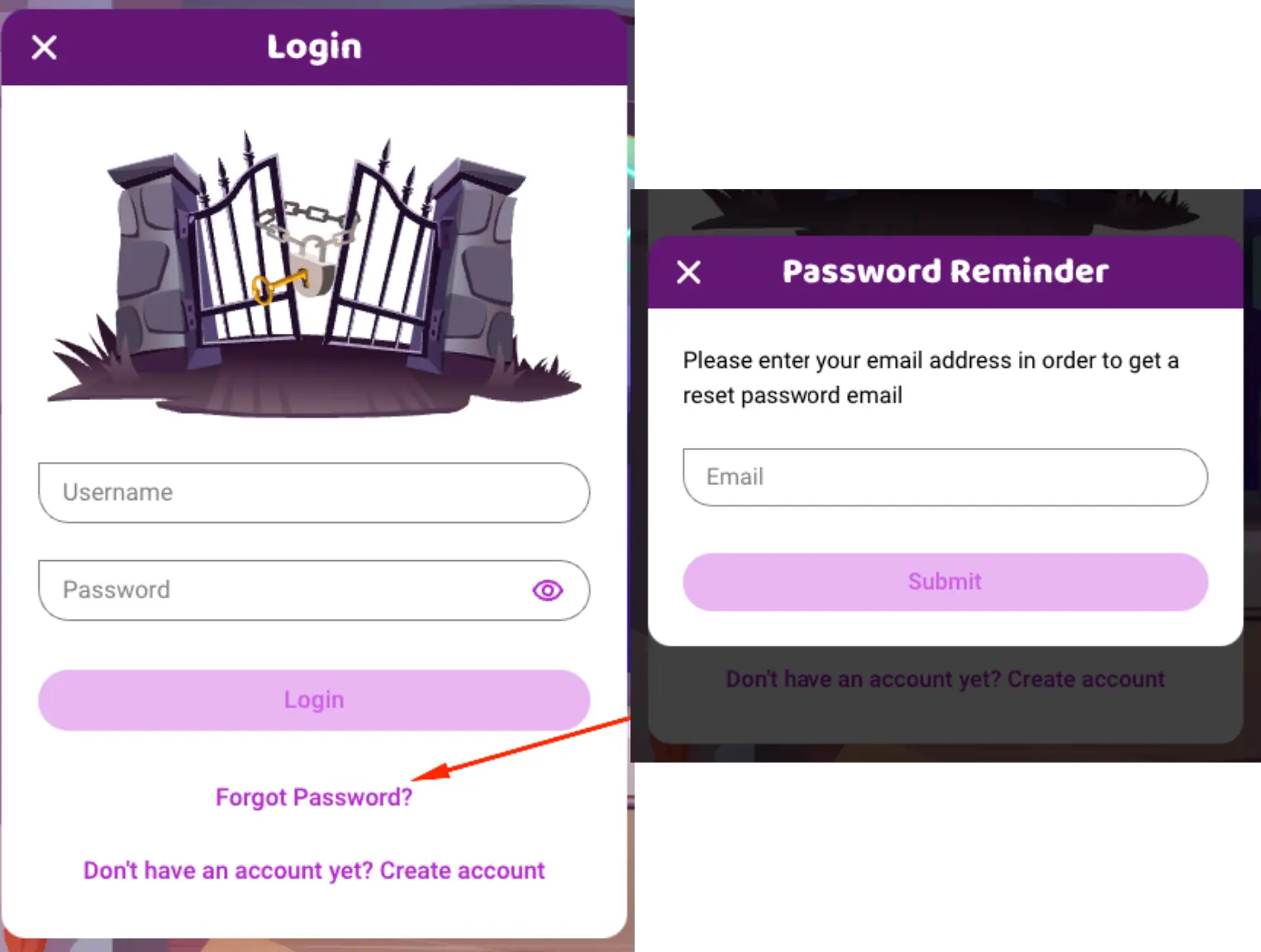 Forgot Your Password?